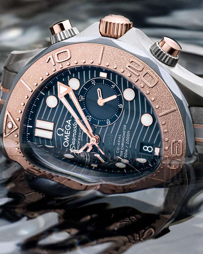 Omega Seamaster Diver 300M 44 mm, tytan - tantal - złoto Sedna™ na tytanie - tantalu - złocie Sedna™ 210.60.44.51.03.001 - obrazek 4