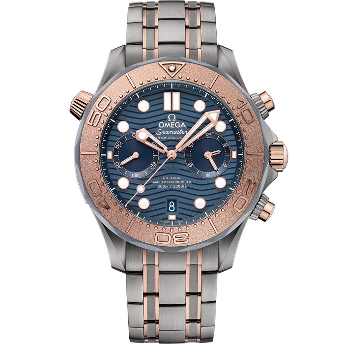 Omega Seamaster Diver 300M 44 mm, tytan - tantal - złoto Sedna™ na tytanie - tantalu - złocie Sedna™ 210.60.44.51.03.001