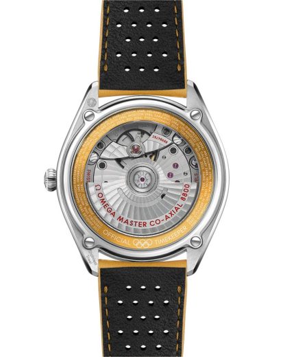 Omega Seamaster Olympic Official Timekeeper 39,5 mm, stalowy na skórzanym pasku 522.32.40.20.01.002 - obrazek 2