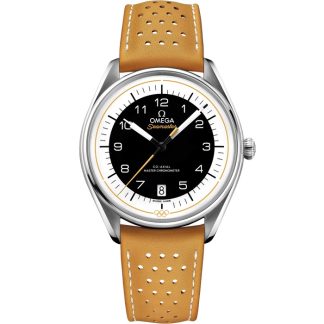 Omega Seamaster Olympic Official Timekeeper 39,5 mm, stalowy na skórzanym pasku 522.32.40.20.01.002