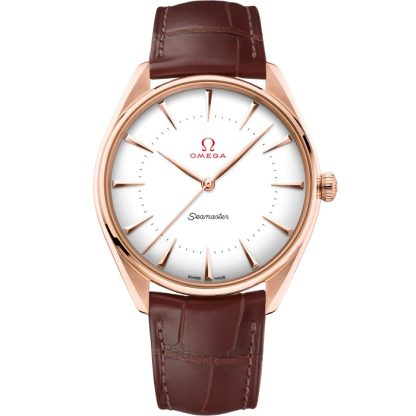 Omega Seamaster Olympic Official Timekeeper 39,5 mm, złoto Sedna™ na skórzanym pasku 522.53.40.20.04.003