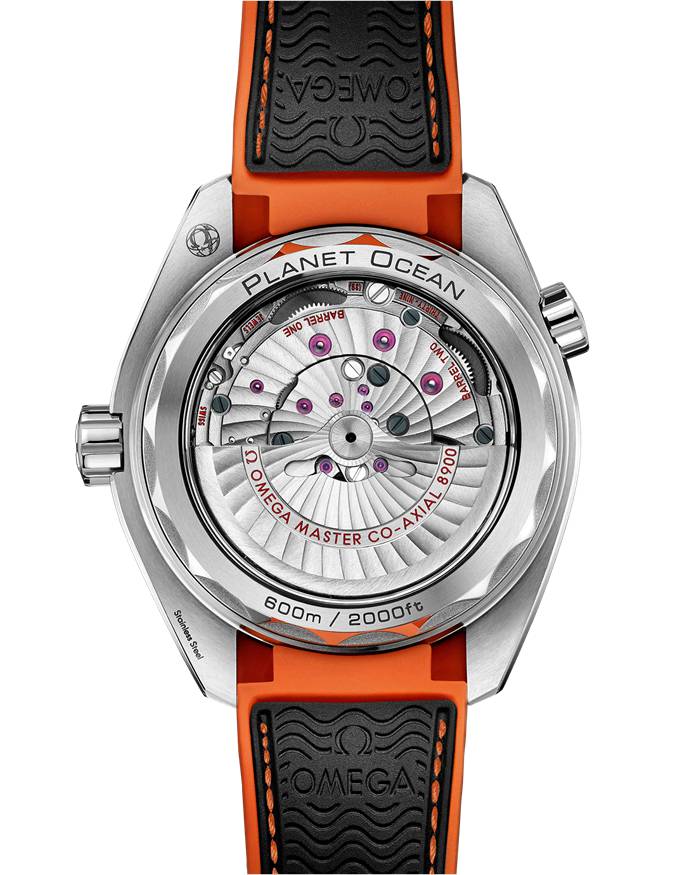 Omega Seamaster Planet Ocean 600M 43,5 mm, stalowy na gumowym pasku 215.32.44.21.01.001 - obrazek 2