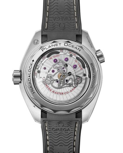 Omega Seamaster Planet Ocean 600M 43,5 mm, stalowy na gumowym pasku 215.32.44.21.01.002 - obrazek 2