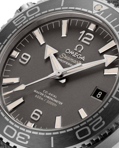 Omega Seamaster Planet Ocean 600M 43,5 mm, stalowy na gumowym pasku 215.32.44.21.01.002 - obrazek 3