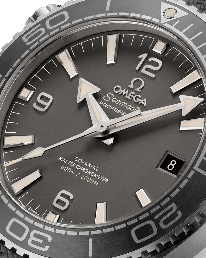 Omega Seamaster Planet Ocean 600M 43,5 mm, stalowy na gumowym pasku 215.32.44.21.01.002 - obrazek 3