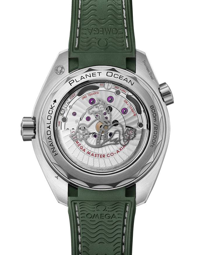 Omega Seamaster Planet Ocean 600M 43,5 mm, stalowy na gumowym pasku 215.32.44.21.06.001 - obrazek 2