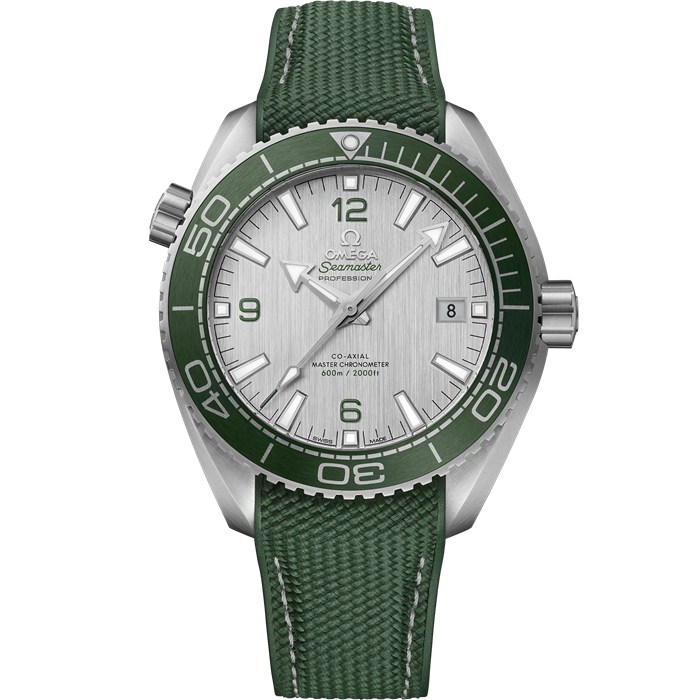 Omega Seamaster Planet Ocean 600M 43,5 mm, stalowy na gumowym pasku 215.32.44.21.06.001