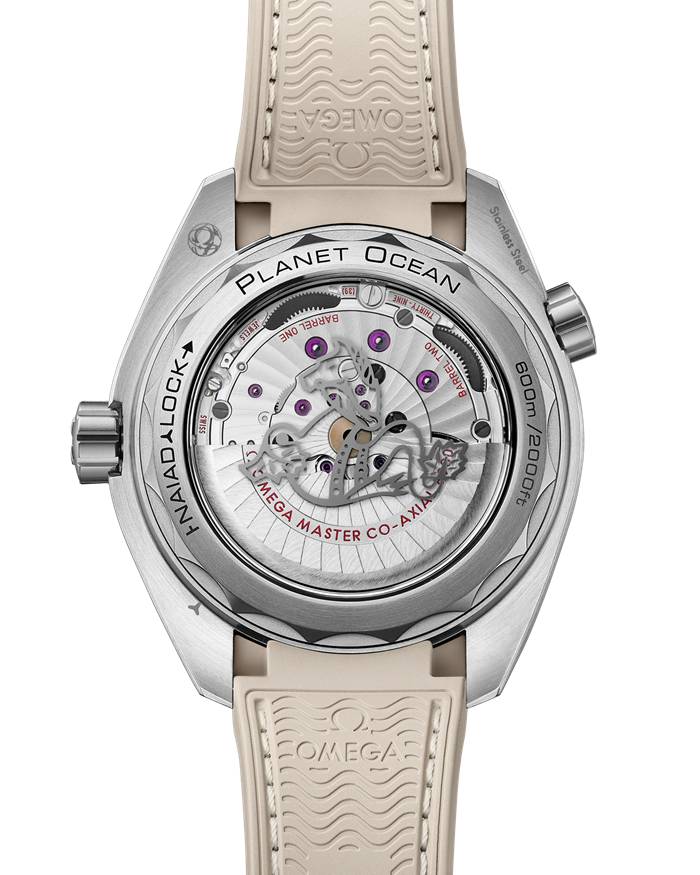 Omega Seamaster Planet Ocean 600M 43,5 mm, stalowy na gumowym pasku 215.32.44.21.09.001 - obrazek 2