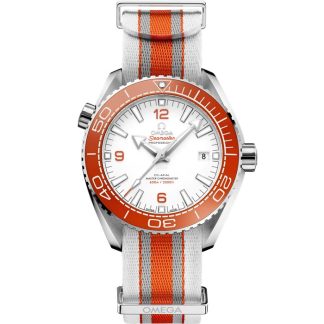 Omega Seamaster Planet Ocean 600M 43,5 mm, stalowy na pasku NATO 215.32.44.21.04.001