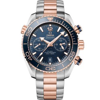 Omega Seamaster Planet Ocean 600M 45,5 mm, stal - złoto Sedna™ na stali - złoto Sedna™ 215.20.46.51.03.001