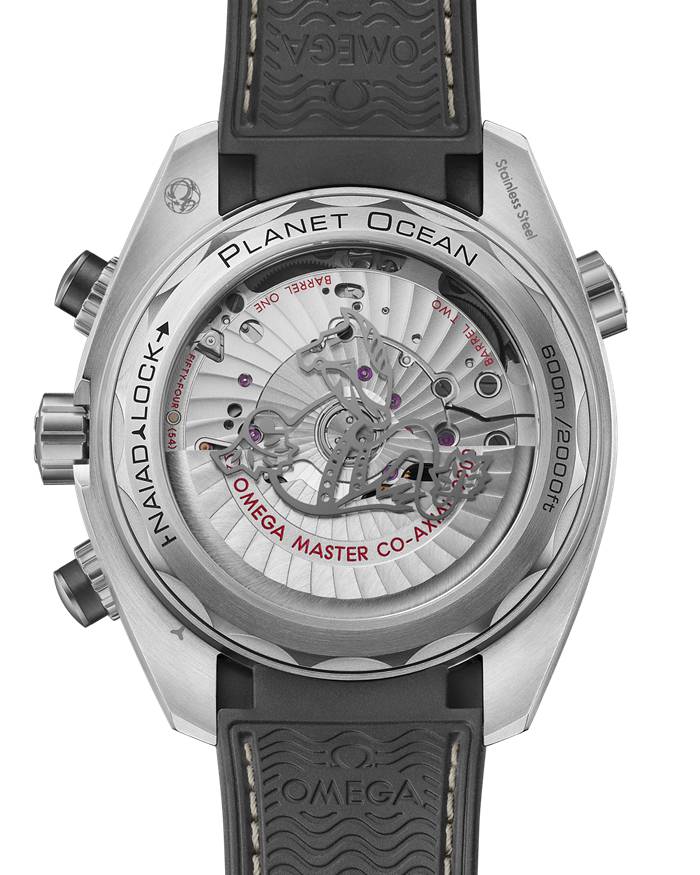 Omega Seamaster Planet Ocean 600M 45,5 mm, stalowy, na gumowym pasku 215.32.46.51.01.004 - obrazek 2