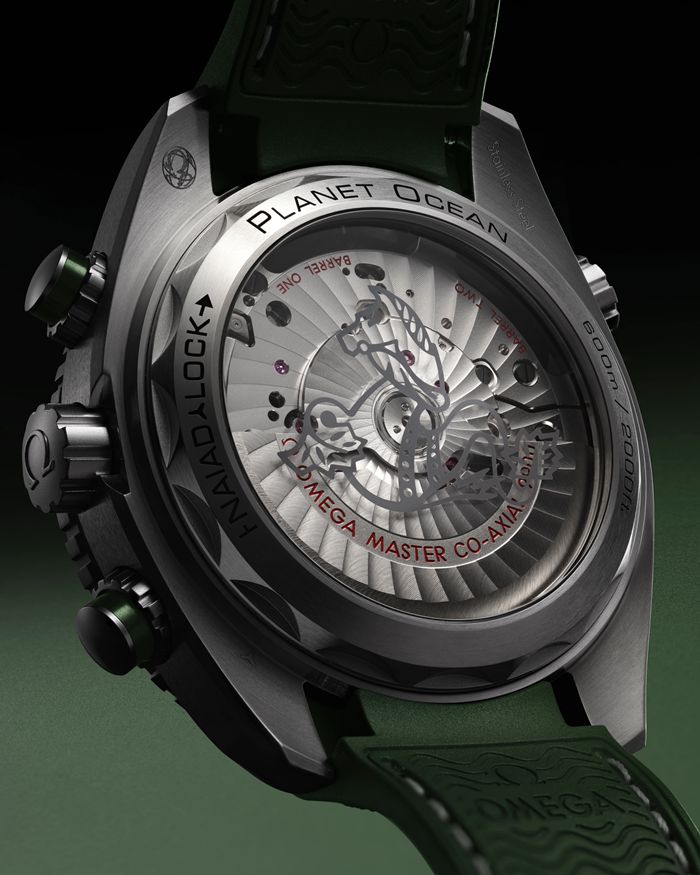 Omega Seamaster Planet Ocean 600M 45,5 mm, stalowy, na gumowym pasku 215.32.46.51.06.001 - obrazek 6