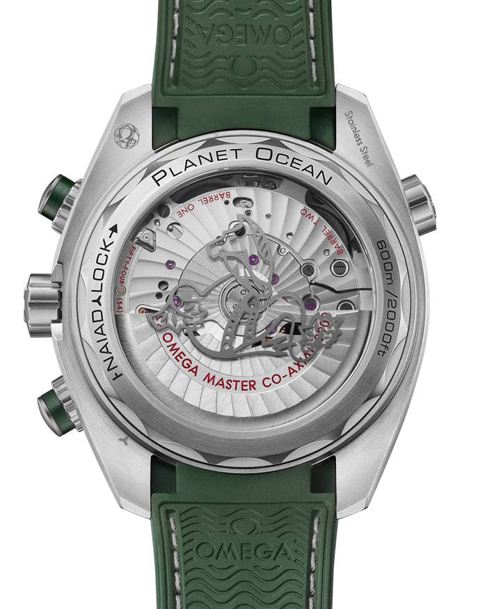 Omega Seamaster Planet Ocean 600M 45,5 mm, stalowy, na gumowym pasku 215.32.46.51.06.001 - obrazek 2