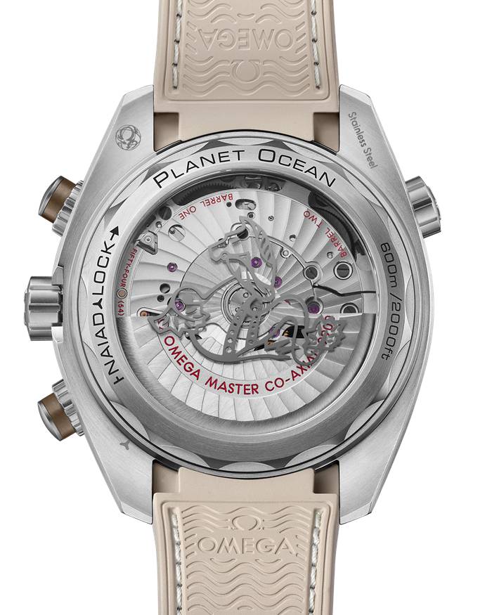 Omega Seamaster Planet Ocean 600M 45,5 mm, stalowy na gumowym pasku 215.32.46.51.09.001 - obrazek 2