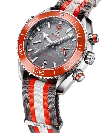 Omega Seamaster Planet Ocean 600M 45,5 mm, stalowy na pasku NATO 215.32.46.51.99.001 - obrazek 3