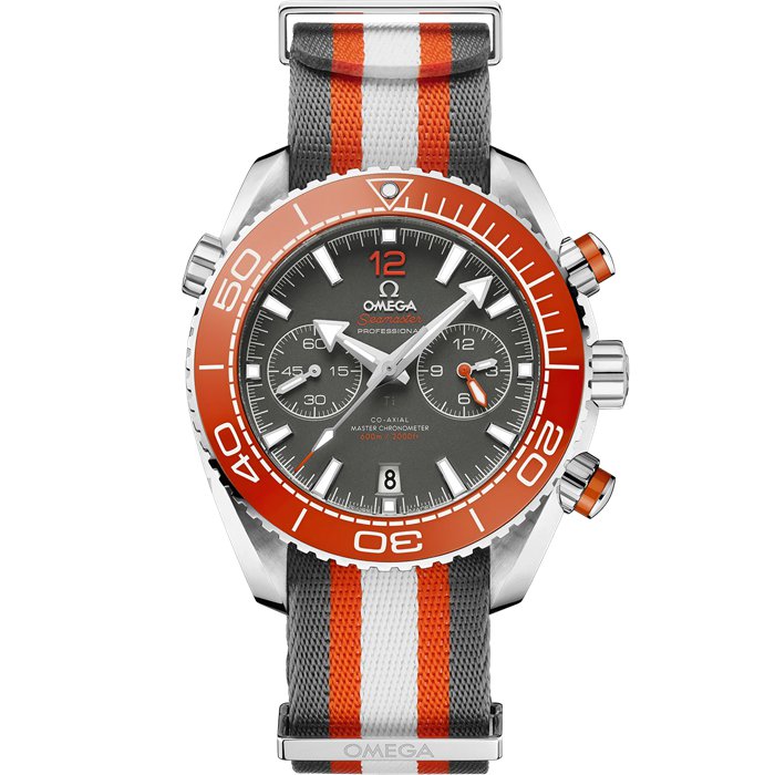 Omega Seamaster Planet Ocean 600M 45,5 mm, stalowy na pasku NATO 215.32.46.51.99.001