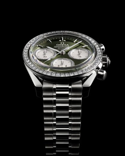 Omega Speedmaster 38 38 mm, stal na stalowym pasku 324.15.38.50.60.001 - obrazek 7