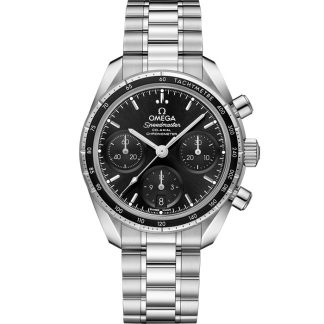 Omega Speedmaster 38 38 mm, stalowy na stalowym pasku 324.30.38.50.01.001
