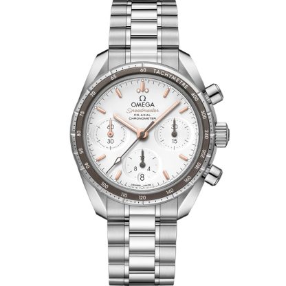 Omega Speedmaster 38 38 mm, stalowy na stalowym pasku 324.30.38.50.02.001