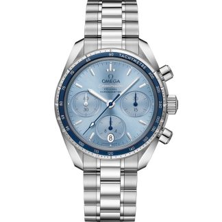 Omega Speedmaster 38 38 mm, stalowy na stalowym pasku 324.30.38.50.03.001
