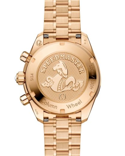 Omega Speedmaster 38 38 mm, złoto Moonshine™ na złocie Moonshine™ 324.55.38.50.60.001 - obrazek 2