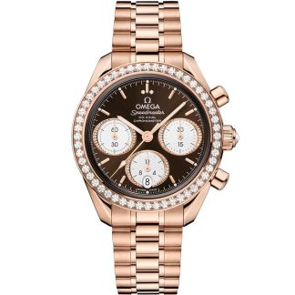 Omega Speedmaster 38 38 mm, złoto Sedna™ na złocie Sedna™ 324.55.38.50.63.001