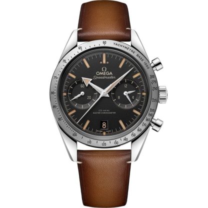 Omega Speedmaster '57 40,5 mm, stalowy na skórzanym pasku 332.12.41.51.01.001