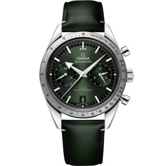 Omega Speedmaster '57 40,5 mm, stalowy na skórzanym pasku 332.12.41.51.10.001