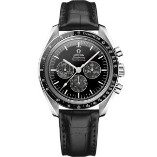 Omega Speedmaster Calibre 321 42 mm, platyna na skórzanym pasku 311.93.42.30.99.001