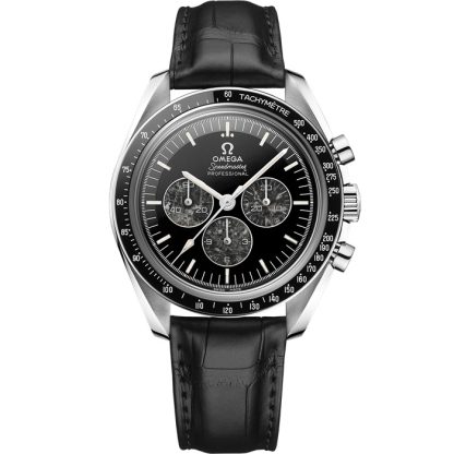 Omega Speedmaster Calibre 321 42 mm, platyna na skórzanym pasku 311.93.42.30.99.001