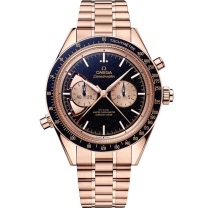 Omega Speedmaster Chrono Chime 45 mm, złoto Sedna™ na złocie Sedna™ 522.50.45.52.03.001