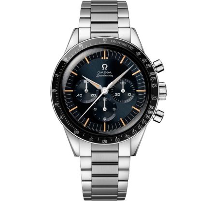 Omega Speedmaster First OMEGA in Space 39,7 mm, stal na stalowym pasku 310.30.40.50.06.001