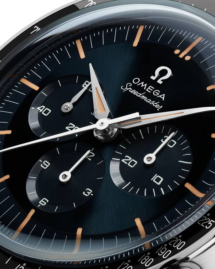 Omega Speedmaster First OMEGA in Space 39,7 mm, stalowy na skórzanym pasku 310.32.40.50.06.002 - obrazek 4