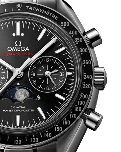 Omega Speedmaster Moonphase 44.25 mm, stalowy na stalowym pasku 304.30.44.52.01.001 - obrazek 2