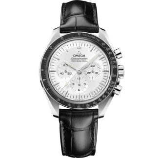 Omega Speedmaster Moonwatch Professional 42 mm, Canopus Gold™ na skórzanym pasku 310.63.42.50.02.001