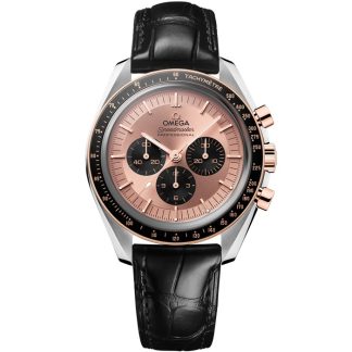 Omega Speedmaster Moonwatch Professional 42 mm, stal - złoto Sedna™ na aligatorze 310.23.42.50.99.001
