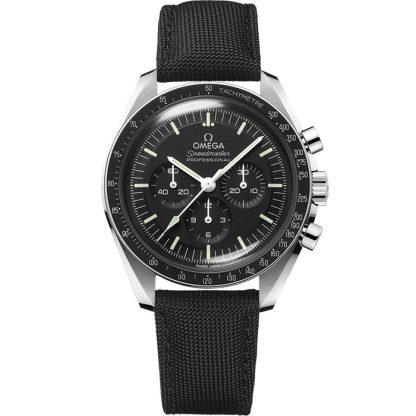 Omega Speedmaster Moonwatch Professional 42 mm, stalowy na powlekanym nylonowym pasku 310.32.42.50.01.001