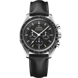 Omega Speedmaster Moonwatch Professional 42 mm, stalowy na skórzanym pasku 310.32.42.50.01.002