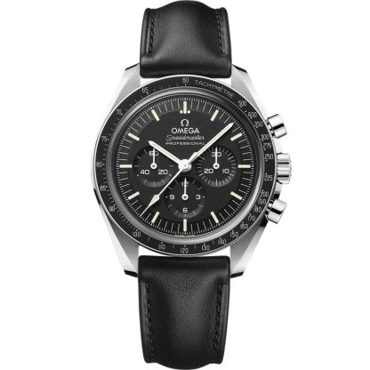Omega Speedmaster Moonwatch Professional 42 mm, stalowy na skórzanym pasku 310.32.42.50.01.002