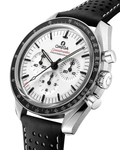Omega Speedmaster Moonwatch Professional 42 mm, stalowy na skórzanym pasku 310.32.42.50.04.002 - obrazek 3