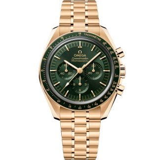 Omega Speedmaster Moonwatch Professional 42 mm, złoto Moonshine™ na złotym pasku Moonshine™ 310.60.42.50.10.001