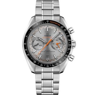 Omega Speedmaster Racing 44.25 mm, stalowy na stalowym pasku 329.30.44.51.06.001