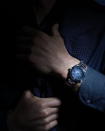 Omega Summer Blue Seamaster Planet Ocean 600M 39,5 mm, stal na stali 215.30.40.20.03.002 - obrazek 5