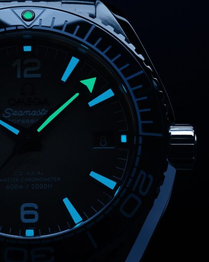 Omega Summer Blue Seamaster Planet Ocean 600M 39,5 mm, stal na stali 215.30.40.20.03.002 - obrazek 6