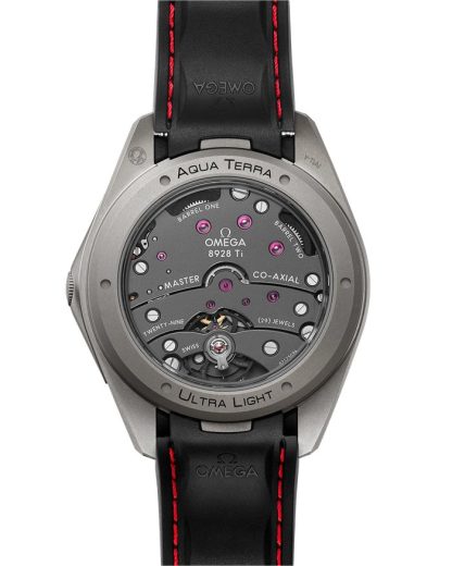 Omega Ultra Light Seamaster Aqua Terra 150M 41 mm, tytan na gumowym pasku 220.92.41.21.06.001 - obrazek 2