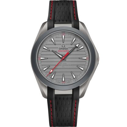 Omega Ultra Light Seamaster Aqua Terra 150M 41 mm, tytan na gumowym pasku 220.92.41.21.06.001