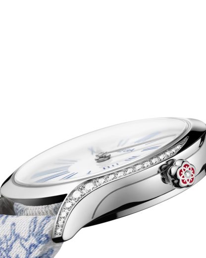 Zegarek męski Omega De Ville Mini Trésor 26 mm, stal na toile de jouy 428.17.26.60.04.001 - obrazek 5
