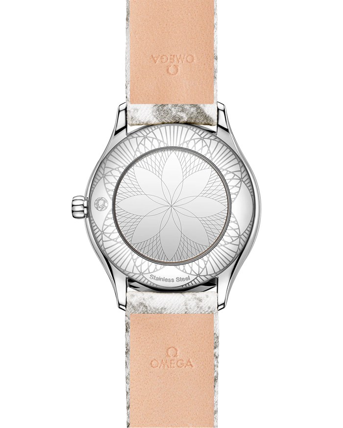 Zegarek męski Omega De Ville Mini Trésor 26 mm, stal na toile de jouy 428.17.26.60.04.002 - obrazek 2