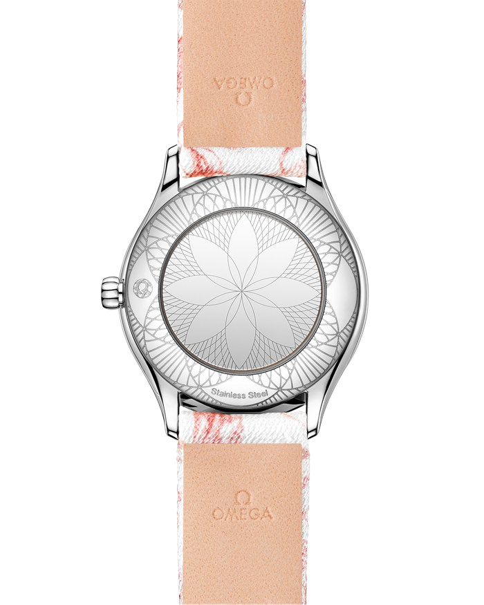 Zegarek męski Omega De Ville Mini Trésor 26 mm, stal na toile de jouy 428.17.26.60.04.003 - obrazek 2
