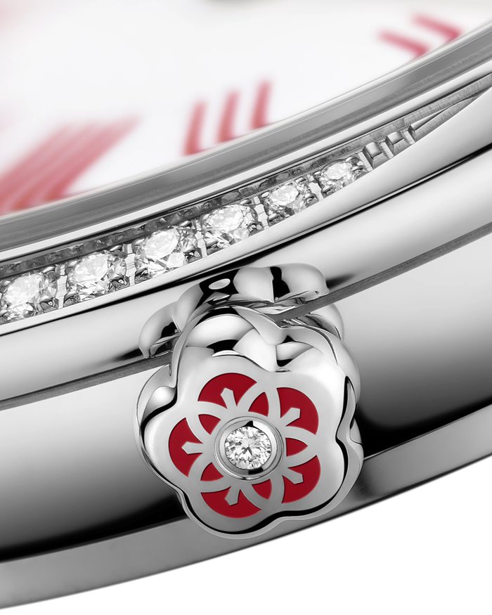 Zegarek męski Omega De Ville Mini Trésor 26 mm, stal na toile de jouy 428.17.26.60.04.003 - obrazek 4